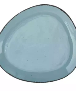 Peill+Putzler Teller dreieckig Siena | 30|cm Türkis / Braun