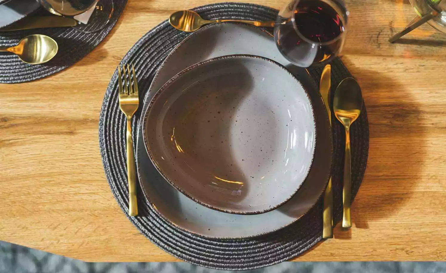 Peill+Putzler Kombiservice, 16-teilig Siena Due | Grau / Dunkelgrau