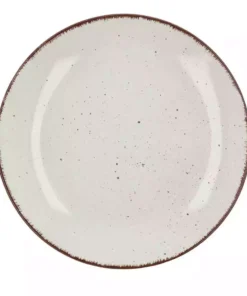 Peill+Putzler Dessertteller Siena | Weiß / Braun Dessertteller