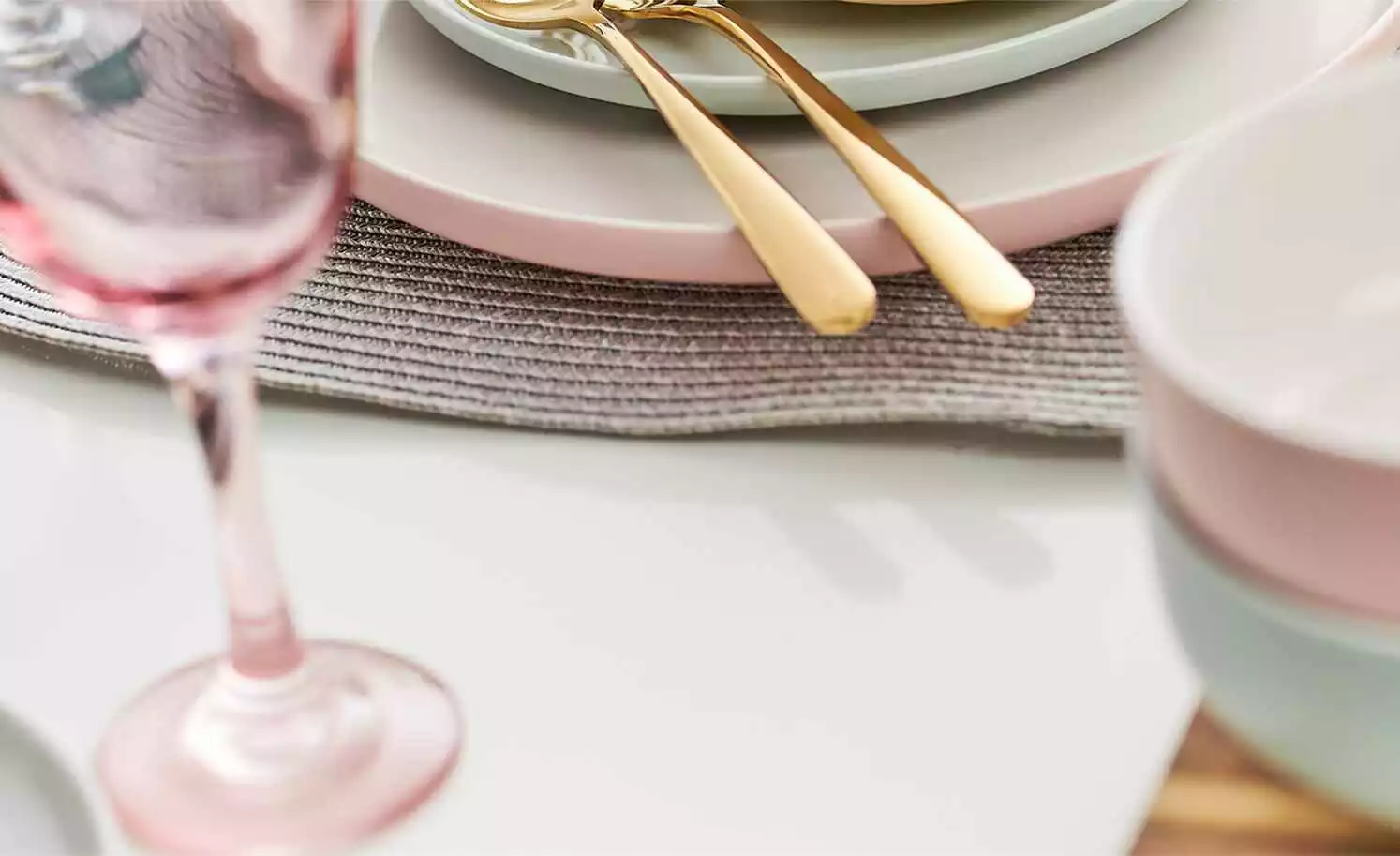 Ritzenhoff & Breker Kombiservice, 16-teilig Jasper | Rosé / Weiß