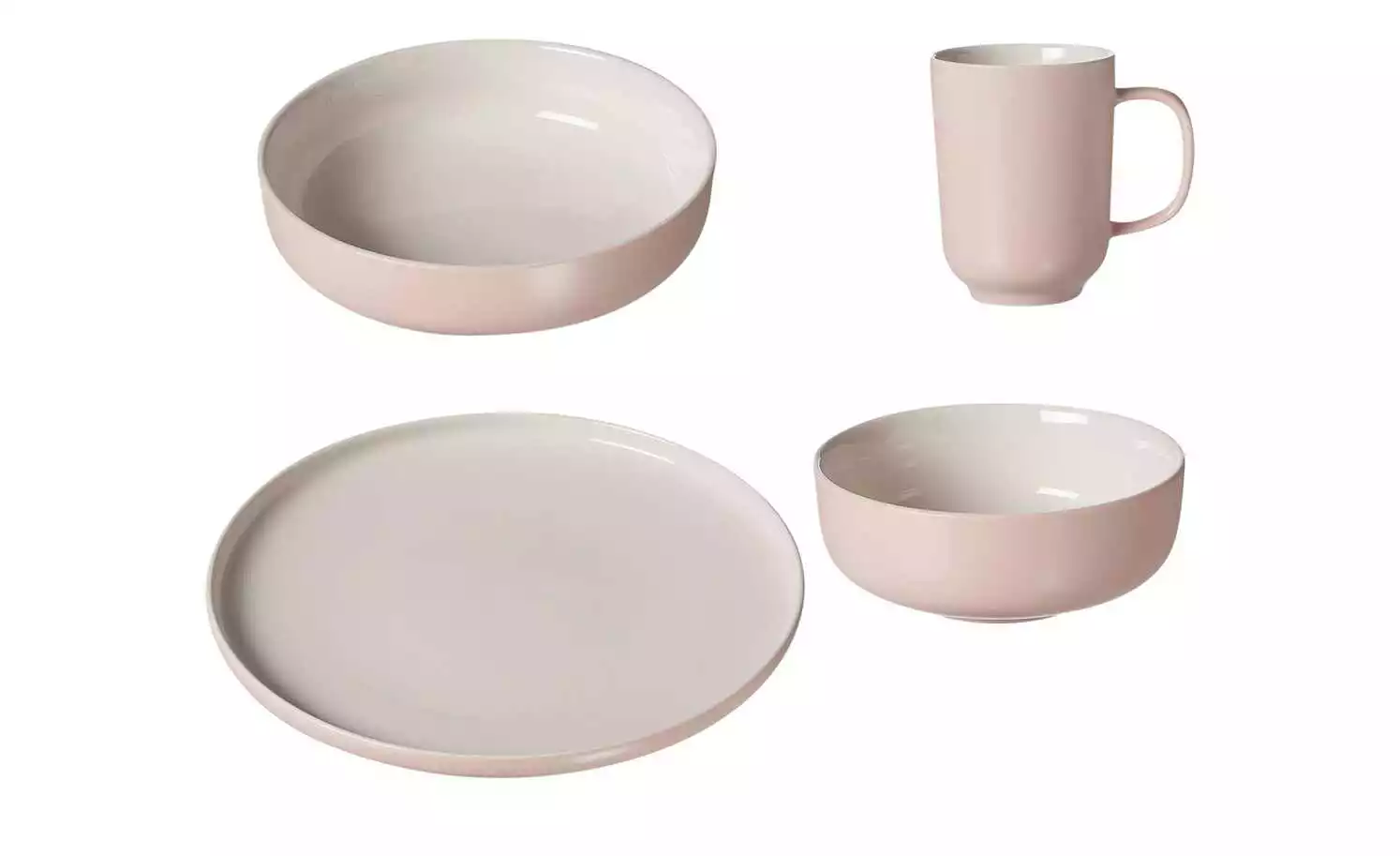 Ritzenhoff & Breker Kombiservice, 16-teilig Jasper | Rosé / Weiß – Bild 5