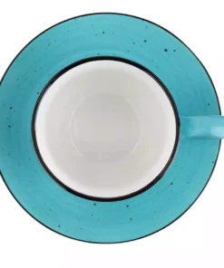 Peill+Putzler Kaffeeuntertasse Genua | Blau / Weiß Kaffeeuntertasse