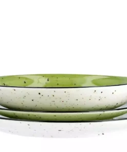 Peill+Putzler Dessertteller Genua | Grün / Weiß Dessertteller