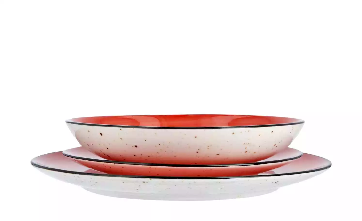 Peill+Putzler Dessertteller Genua | Rot / Weiß Dessertteller