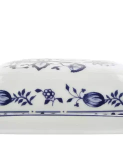 Kahla Butterdose "Rosella" Zwiebelmuster