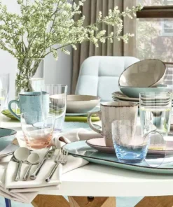 Peill+Putzler Servierplatte Siena | 25|cm Rosa / Braun