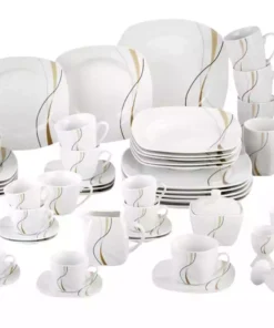 KHG Kombigeschirr, 62-teilig Mandy